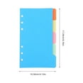 thumbnail image 2 of TAILTOSS Loose-leaf Pocketbook Refills 30Pcs for Binder Insert and Note-Taking .8X4.1In, 2 of 8