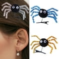 thumbnail image 2 of 1PC Halloween Costume Hair Accessory For Girls Boys Spring Metal Spiders Clip Secure Grip Age 3+ Party Essential, 2 of 8