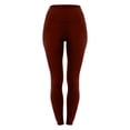 thumbnail image 4 of QIPOPIQ Jeans for Women Clearance Women's High Waist Solid Color Tight Fitness Yoga Pants Nude Hidden Yoga Pants, 4 of 6