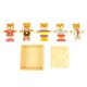 thumbnail image 5 of Wooden Jiasaw Puzzle Dress- de Imaginación Conjunto Historia Contando - Multicolor, de , 14x13x4.2cm Macarena Juego de vestimenta Bear Dress Up, 5 of 7