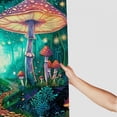 thumbnail image 3 of Orinice Mushrooms Path Fantasy Art Bathroom Decor Set Colorful Luxurious Polyester Fabric Shower Curtain with Hooks 69x72, 3 of 7