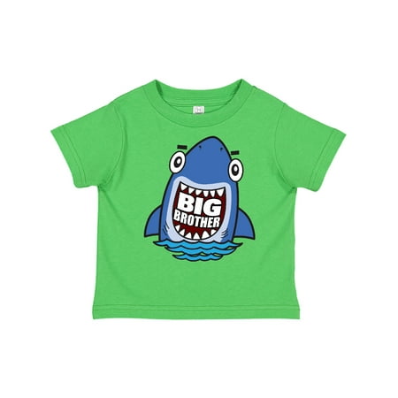 

Inktastic Big Brother Shark Gift Toddler Boy Girl T-Shirt