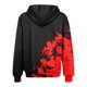 thumbnail image 5 of Puntoco Mujer Moda Impreso Blusa Manga Larga Tops Sudadera Bolsillos Con Capucha Puntoco Puntoco-1, 5 of 7