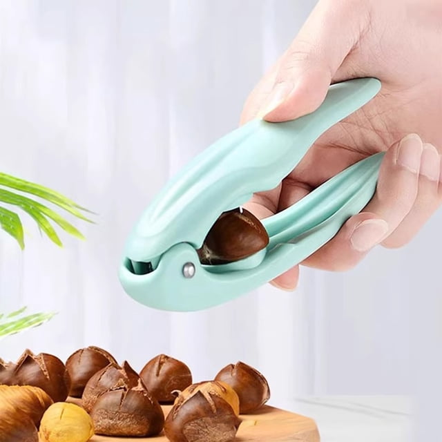 Abridor de castañas Lisbinx, pinza para pelar castañas, tijeras, pelador de corte, pelador doméstico