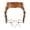 Coffee, variant on LUOGENLI Vintage Wild Holster Belt, Adjustable Leather Waist Strap Cowboy Halloween Party Outfit Prop Coffee One Size