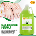 thumbnail image 7 of SPA REDI - Massage Oil, Aloe Vera, 128 Oz - Professional Pedicure, Manicure, Full Body Massage Therapy, Made with Almond Oil, Cotton Seed Oil, Sunflower Oil, Avocado Oil, Essential Oils, Vitamin E, 7 of 7
