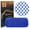 Blue, variant on African Net Sponge Authentic, Exfoliating Net for Body Back Authentic Net Sponge With Knots