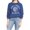 Blue - navy, variant on Treasure & Bond Womens Santa Monica Wildcats Sweatshirt, Blue, Medium