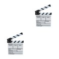 thumbnail image 3 of sweethay Director Film Clapboard Escena de acción Clapper Board Película de Clap Slate Theatre Party Decoration Movie Clapper Board Type1 NO1, 3 of 5