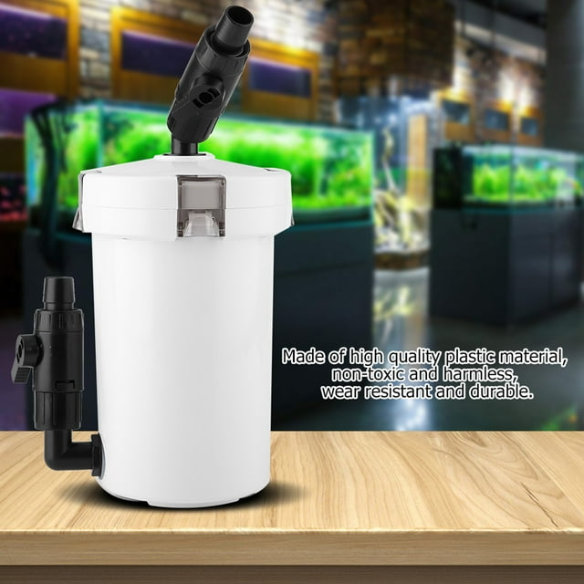 Aquarium Filter,Aquarium Fish External Canister Filter with Pump Table Mute Filters Bucket for Aquarium