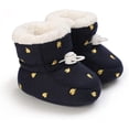 thumbnail image 5 of Baby Boy Girl Boots Newborn Shoes Winter Snow Bowknot Anti-Slip Soft Sole Warm Infant Toddler Prewalker Booties, 5 of 7