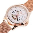 thumbnail image 4 of Reloj de pulsera mecánico para hombre Perfecl acero inoxidable moderno regalos de Navidad, 4 of 8