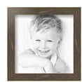 thumbnail image 2 of ArtToFrames 8" x 8" Oak Picture Frame, 8x8 inch Brown Wood Poster Frame (WOM-4742), 4 Pack, 2 of 7