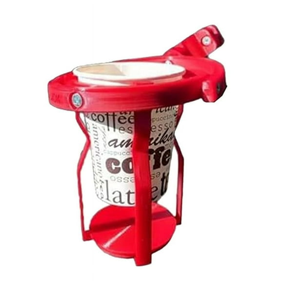 Gyroscopic Cup Holder, Gyroscopic Cup Holder for Car, Cup Holder with Clamp, Cup Holder with Clamp(Only the Holder) B,1 x Gyroscopic Cup Holder,Red