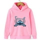 thumbnail image 2 of Sudadera con capucha para niños Stitch Kawaii, moda, jersey, sudadera, dibujos animados de Anime, Manga, niñas, niños, ropa informal de otoño, tops, 2 of 5