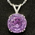 thumbnail image 2 of Natural Amethyst - Brazil 925 Sterling Silver Pendant Jewelry DGP1019_B P-1737, 2 of 7