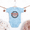 LIGHT BLUE, variant on Birthday Girl Baby Bodysuit, Retro Infant Outfit, Newborn Gift