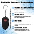 thumbnail image 3 of Fightsense Personal Safety Alarm with LED Flashlight for Women Security, 130db Emergency Safety Alarm for Womens, Childrens and Elders, 3 of 6