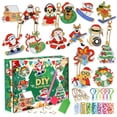 thumbnail image 1 of OUSITAID 5D Blind Box Handicraft Acrylic Surprise Blind Box Keychains Christmas Ornaments, 1 of 9