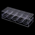 thumbnail image 3 of Milaget Acrylic Poker Game Chips Tray, Storage Box for Party Home Casino Games, 3 of 8