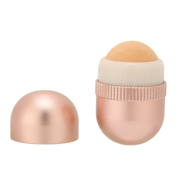 Rodillo facial absorbente de aceite, mini masajeador facial reutilizable, rodillo absorbente de aceite volcánico para piel grasa.