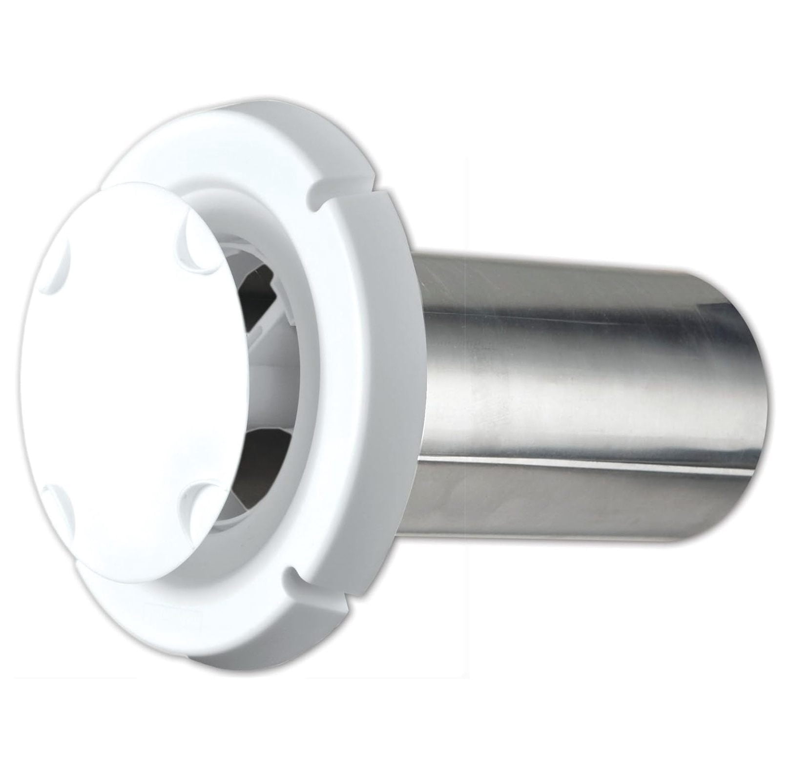 BPSH4WZW ProShield 4-Inch Spring Loaded Dryer Vent Hood, White