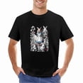 thumbnail image 2 of Alice In Wonderland Tee shirt Alice With Rabbit short sleeve Colorful Tees, 2 of 4