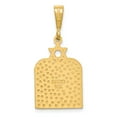 thumbnail image 3 of 14K Yellow Gold Torah Star of David Charm Pendant, 3 of 4