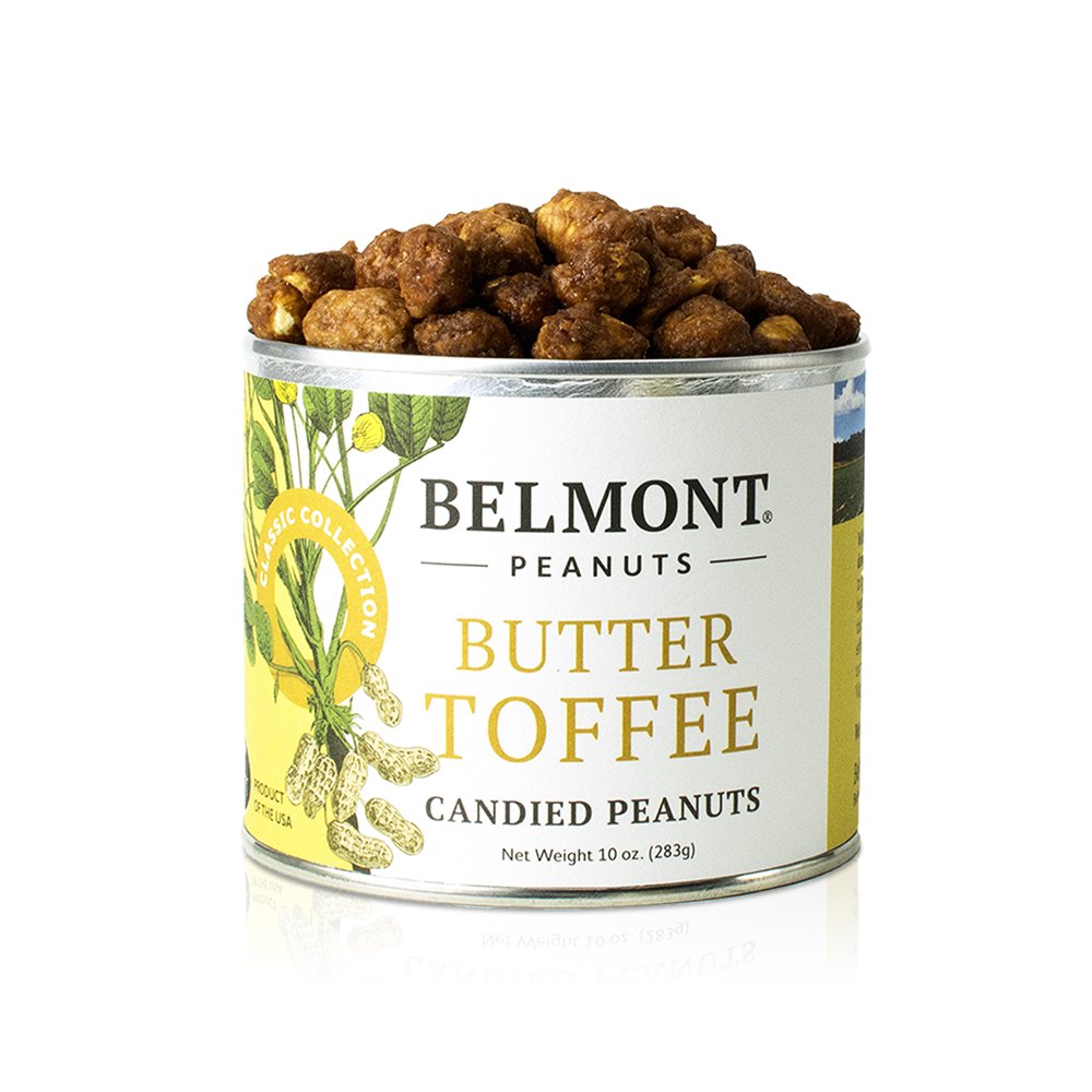 Belmont Peanuts Butter Toffee Virginia Peanuts, 10 oz