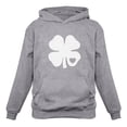 thumbnail image 1 of Tstars Womens Irish Shamrock White Clover Heart Gift for St Patricks Day Shirts Gift for Her Irish Shirt Pride Proud Irish Women Hoodie, 1 of 3