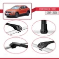 thumbnail image 4 of Compatible with Volkswagen T-Roc 2017-2025 ACE-1 Car Roof Rack Cross Bar Black Aluminium 2 Bars, 4 of 8