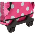 thumbnail image 3 of Mochila Rodante Rockland Doble Asa Puntos Rosas 43 cm, 3 of 6