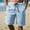 Light Blue, variant on Fashion Men Cotton Linen Beach Shorts Summer Lightweight Workout Gym Shorts Casual Straight Leg Cargo Short with Pockets White M