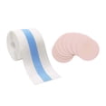 thumbnail image 4 of 10x cubiertas para pezones, cinta para el pecho empanadas transparentes sin tirantes Push Up Sticky transpirable reutilizable impermeable Push Up Bra Redondo Azul Yinane Cubierta de levantamiento de senos, 4 of 8