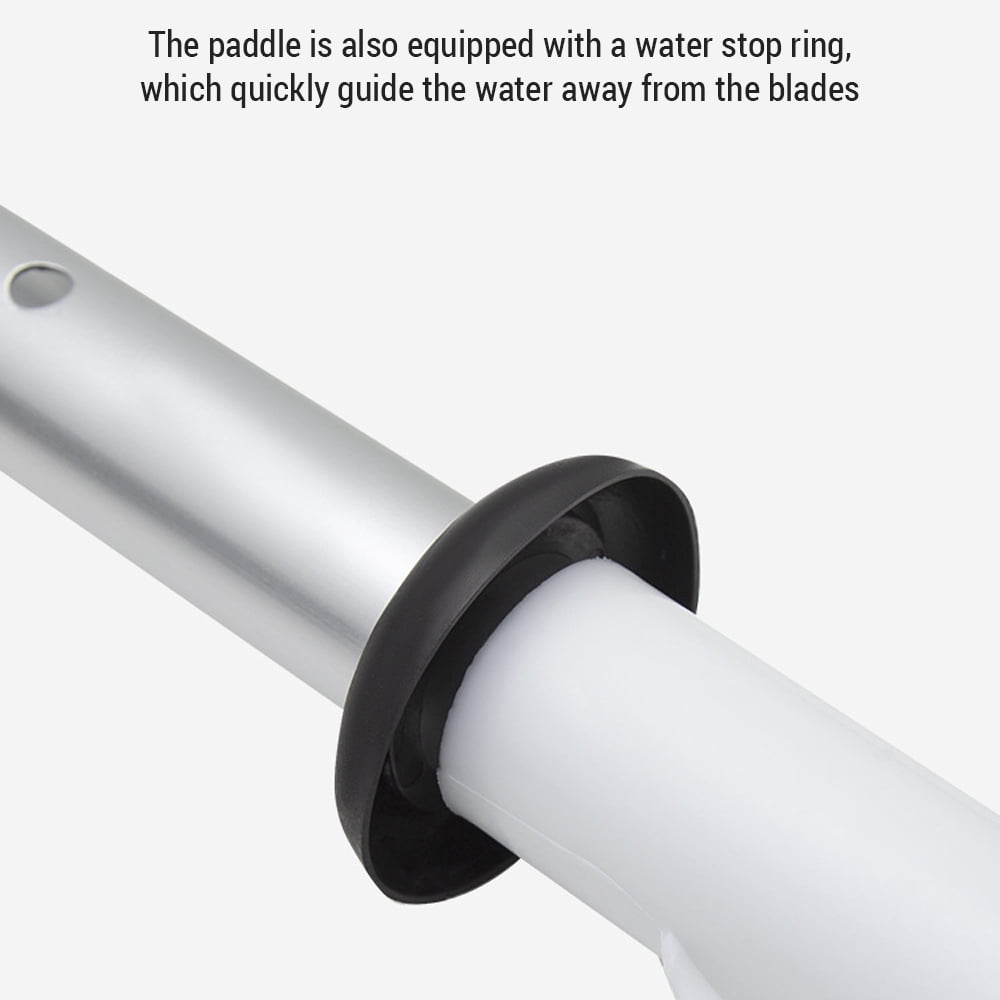 Detachable Kayak Paddles Paddle Four Sections Detachable Adjustable Kayak Paddles Aluminum Alloy Shaft Paddle Double Head Paddle