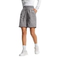 thumbnail image 6 of Women's Hiking Pants Convertible Lightweight Zip-Off Outdoor Pants Quick Dry Joggers with Pocket Gray XL, 6 of 9