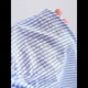 thumbnail image 5 of Conjunto de Dos Piezas de Verano para Mujer, con Estampado de Rayas, Sin Mangas, con Cordones, Camiseta Sin Mangas y Pantalones para Playa Azul L, 5 of 10