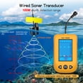 thumbnail image 2 of Riwcyla Portable Fish Finder Handheld Wired Fish Depth Finder Kayak Boat Fishfinder with Sonar Transducer, 2 of 6