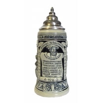 German Beer Stein 500 Years Beer Purity Law 1 liter tankard, beer mug KI 519/SG 1L