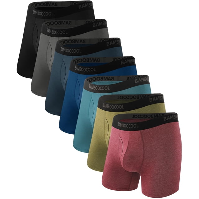 Calzoncillos bóxer transpirables para hombre BAMBOO COOL de Underwear con bragueta