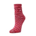 thumbnail image 4 of MeMoi Vivant Wild Static Boyfriend Cotton Blend Crew Socks - Boys - Male, 9-11, RedPlum, 4 of 4