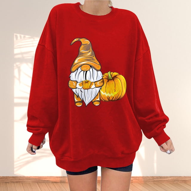 ICHUANYI Liquidación Moda Mujer Otoño Invierno Gafas de Halloween Chica Estampado Casual Deportes Cuello Redondo Chándales Manga Larga ICHUANYI WER202308244544