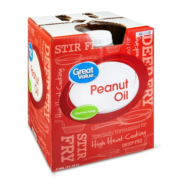 Great Value Peanut Oil, 3 Gallons