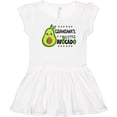 thumbnail image 3 of Inktastic Grandma's Little Avocado with Cute Baby Avocado Girls Toddler Dress, 3 of 5