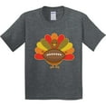 thumbnail image 3 of Inktastic Thanksgiving Day Turkey Football Fan Youth T-Shirt, 3 of 5