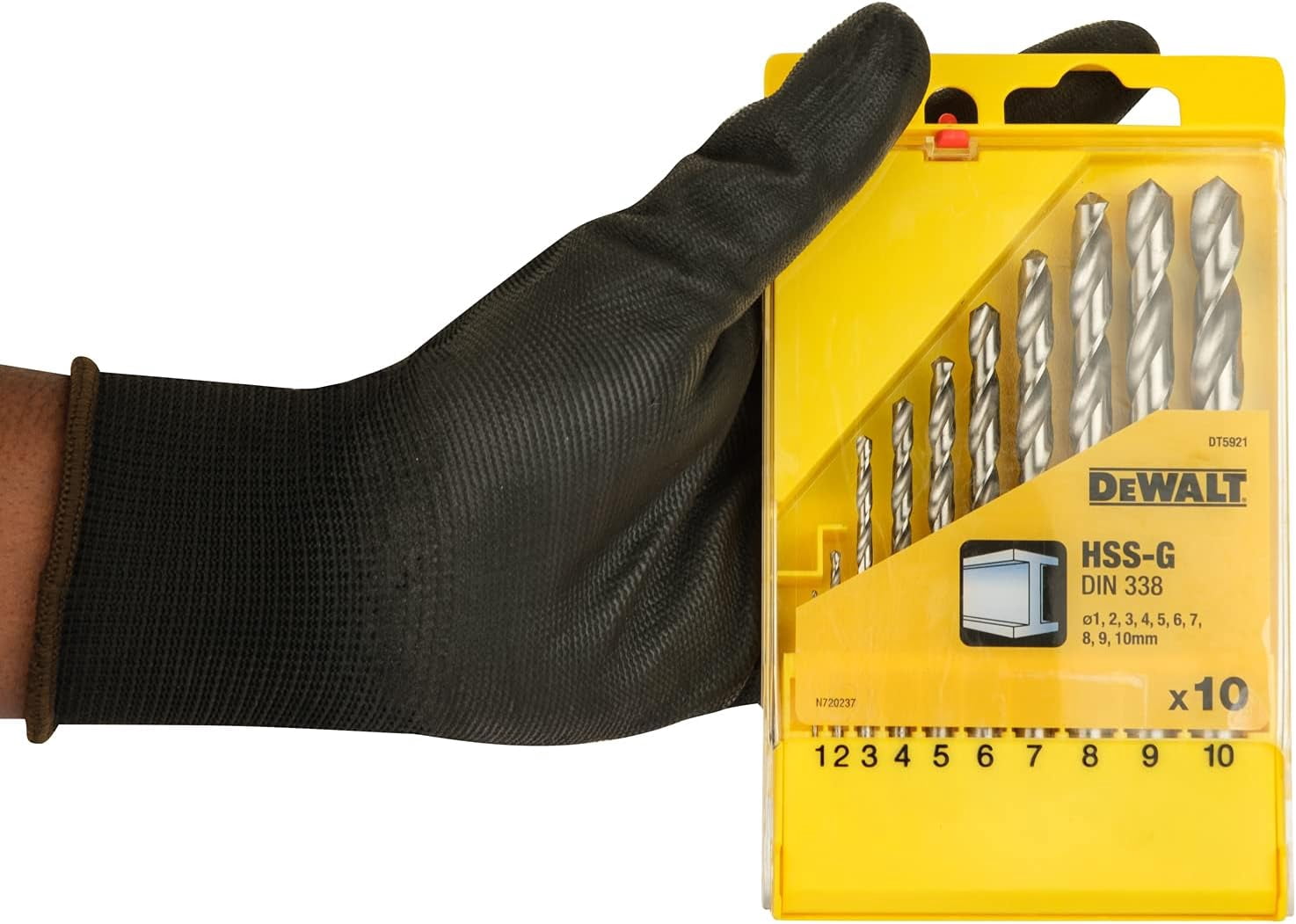 DEWALT - DT5921 Extreme Metal Drill Bit Set, 10 Piece