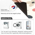 thumbnail image 4 of Yayeee Magnetic Dishwasher Cover for The Front Decoration Home Kitchen Machine Sticker Protector, Beige Retro Flower, 4 of 6