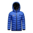 thumbnail image 2 of Hicidod Boys Heated Jacket 3 Heating Zones Usb Charging Electric Puffer Coats Hooded Printed Winter Warm Kids Down Jackets, 2 of 6