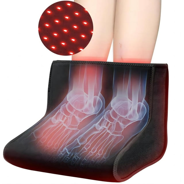 Dispositivo de terapia con luz roja para la neuropatía de los pies - monaggio