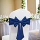 thumbnail image 4 of Ties-free Bow Elastic Chair Back Decoration Hotel Banquet Thickened Elastic Chair Back Flower Ties Chair Cover Decoration, 4 of 6